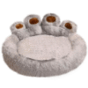 Pet Dog Bed for All Seasons Paw Plush Warm Cat Bed Comfortable for Small Large Dog Bed Design Dog Products