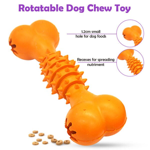 Pelota Para Perro Oem/Odm Pet Toy Doy Rubber Dog Chew Toy Orange Durable Dog Pet Chew Toys