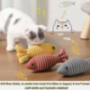 New Durable Linen Soft Unique Catsmint Toys Fun Cute Indoor Cat Interactive Cat Toys