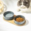 High Quality Pets Supplies Healthy Ceramic Pet Food Water Bowl Dog Eating Plate Easy Clean Feeder Container Puppy Bowls